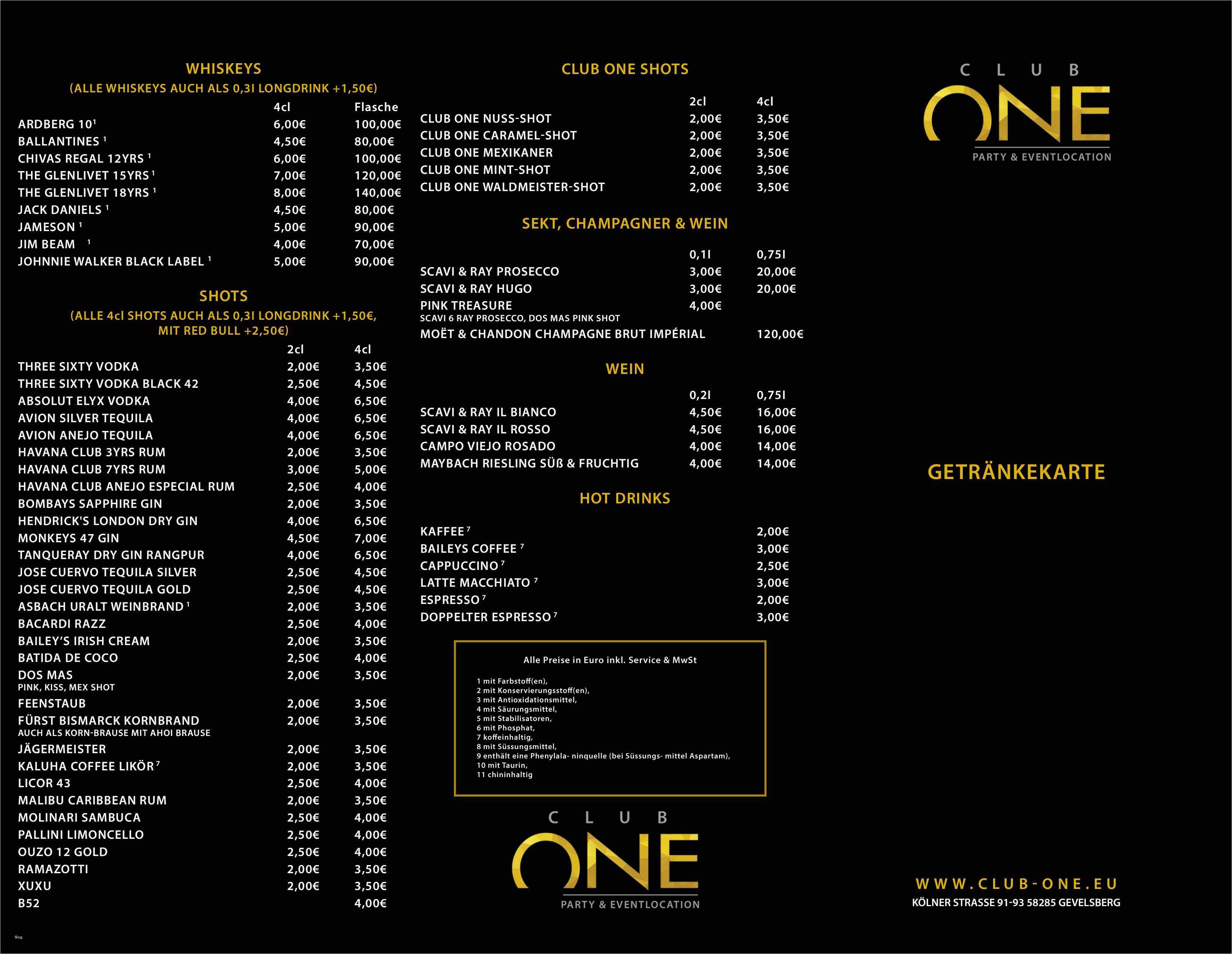 Getränkekarte Bar Vorlage Erstaunlich Getränkekarte