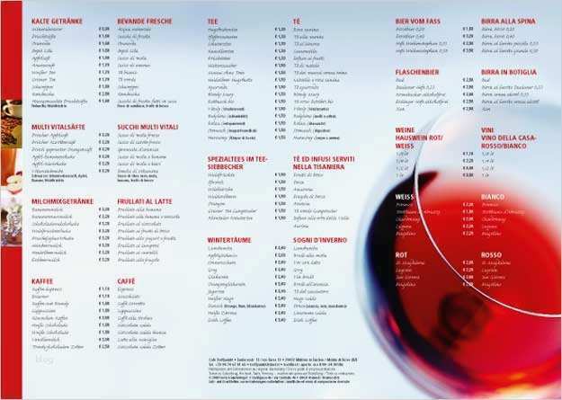 Getränkekarte Bar Vorlage Wunderbar Gestaltung Hotelprospekt