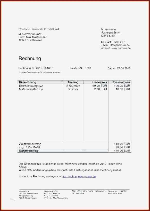 Gewerbe Rechnung Vorlage Erstaunlich Rechnung Schreiben 8 Rechnung Schreiben Ohne Gewerbe