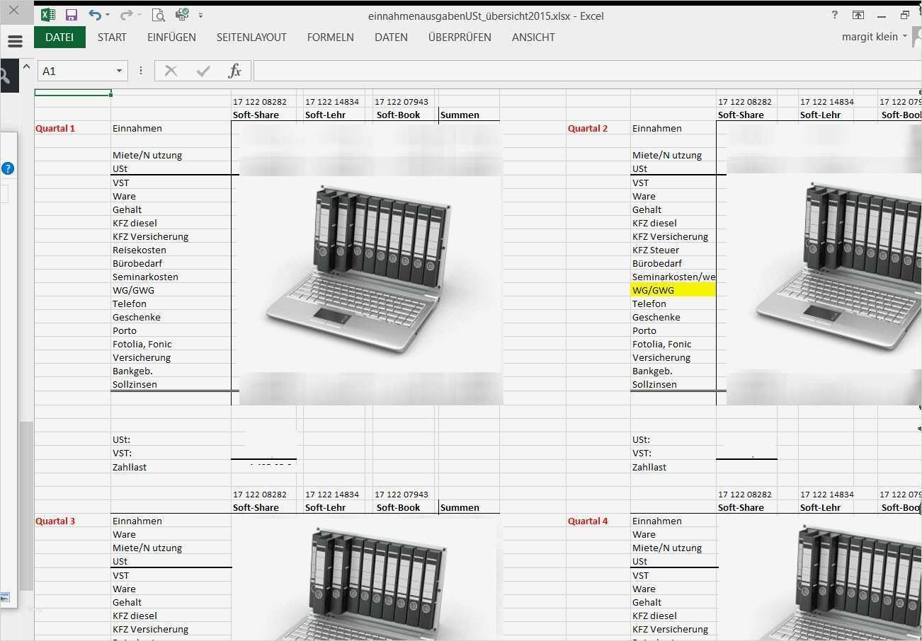 Gewinnermittlung Nach 4 Abs 3 Estg Excel Vorlage Wunderbar EÜr Sammelmappe2015betriebsbetreuungklein