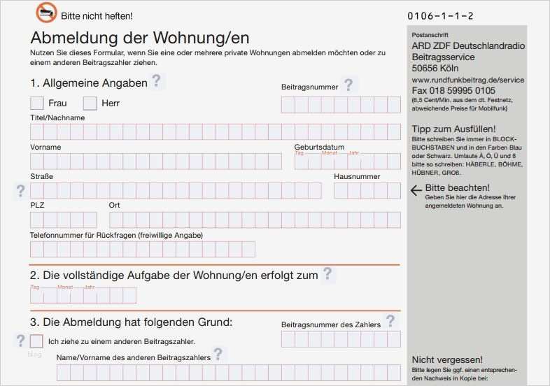 Gez Rückwirkend Abmelden Vorlage Elegant Gez Abmelden Keinen Rundfunkbeitrag Zahlen Ab 2013
