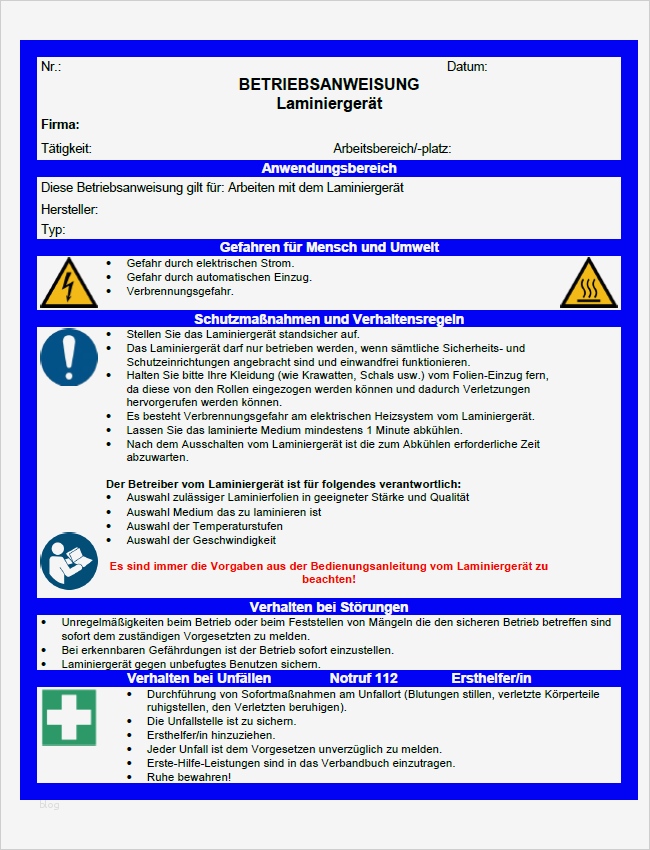 Ghs Etiketten Vorlage Word Wunderbar Fantastisch Betriebsanweisungen Vorlage Zeitgenössisch