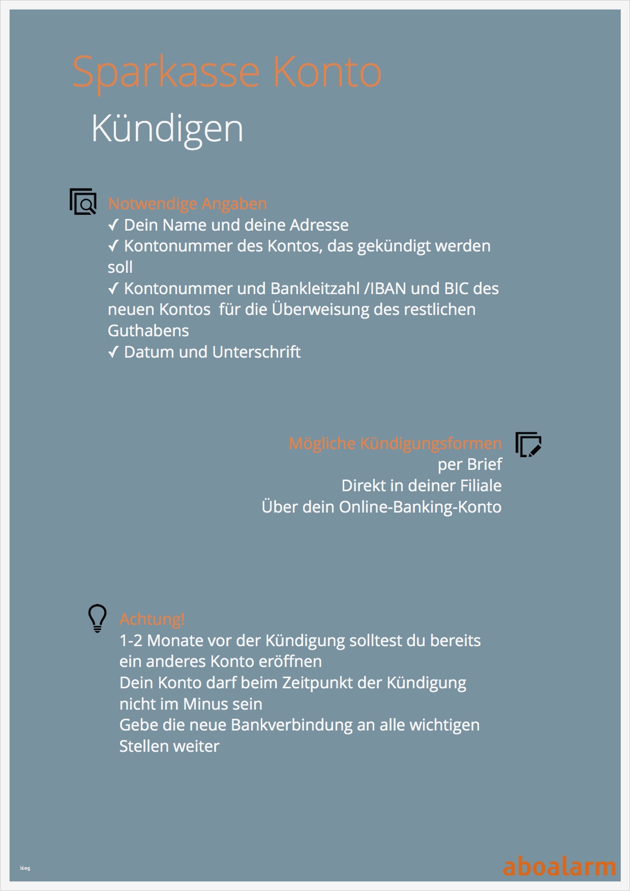 Girokonto Kündigen Vorlage Genial Sparkasse Konto Kündigen Schnell & Unkompliziert