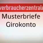 Girokonto Kündigen Vorlage Pdf Best Of Verbraucherzentrale Musterbriefe Girokonto Download
