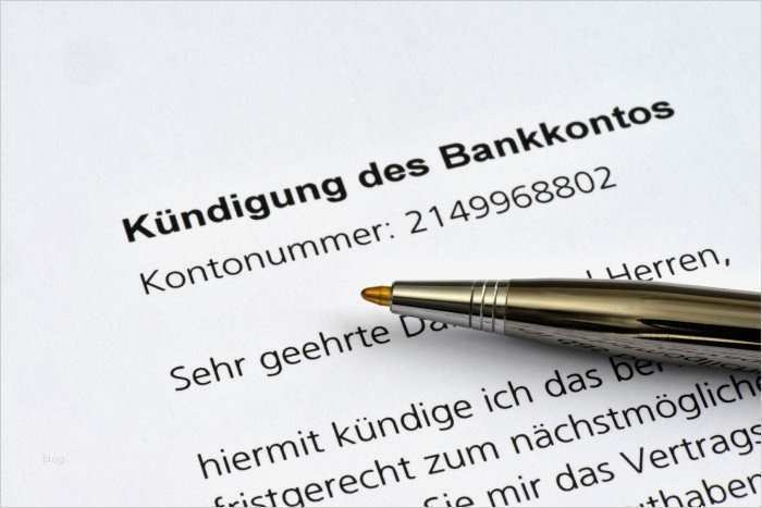 Girokonto Kündigen Vorlage Pdf Luxus Kündigungsschreiben Girokonto Erfolgreich Kündigen