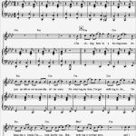 Gitarrenakkorde Vorlage Erstaunlich Lemon Tree Klavier Gesang Fool S Garden [pdf Noten]