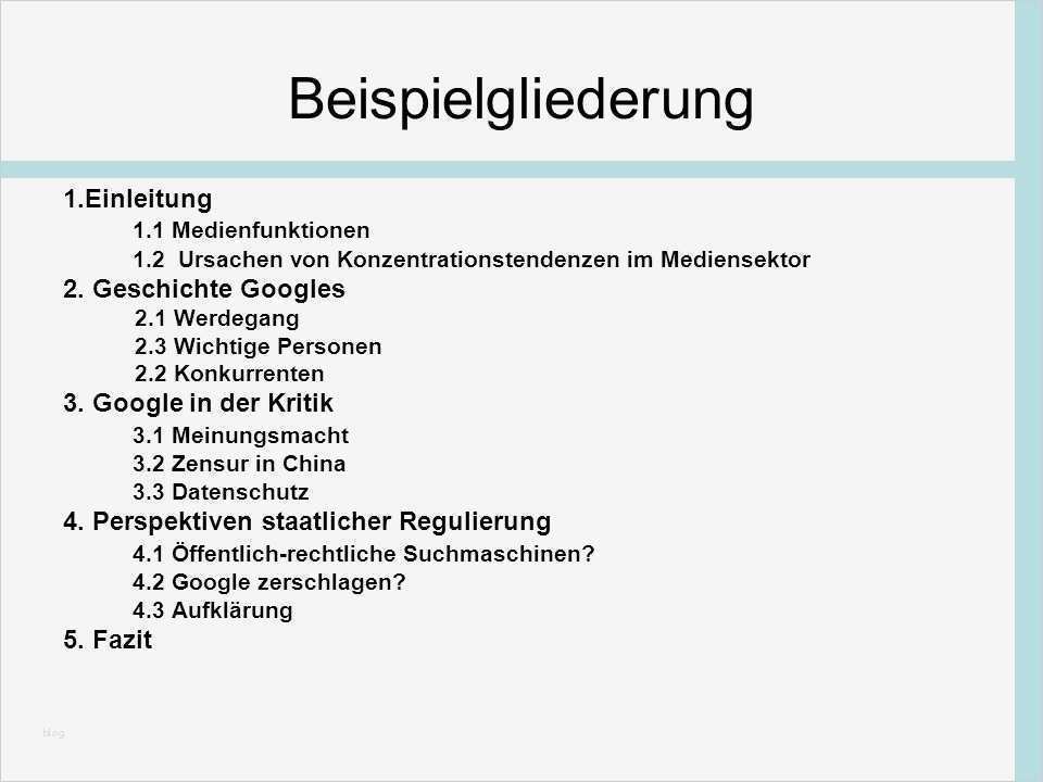 Gliederung Projektarbeit Vorlage Beste Dissertation Vorwort Einleitung