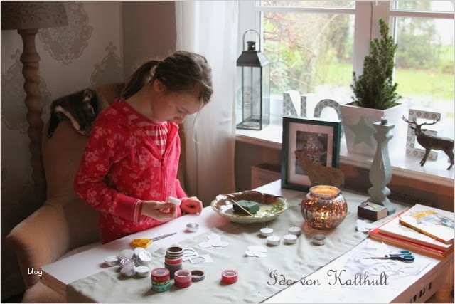 Glücksteelichter Vorlage Ausdrucken Inspiration Idas Bloghaus Basteln Mit Kindern Glücksteelichter