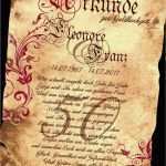 Glückwunschkarte Hochzeit Vorlage Einzigartig Urkunde Geschenk Goldhochzeit Goldene Hochzeit