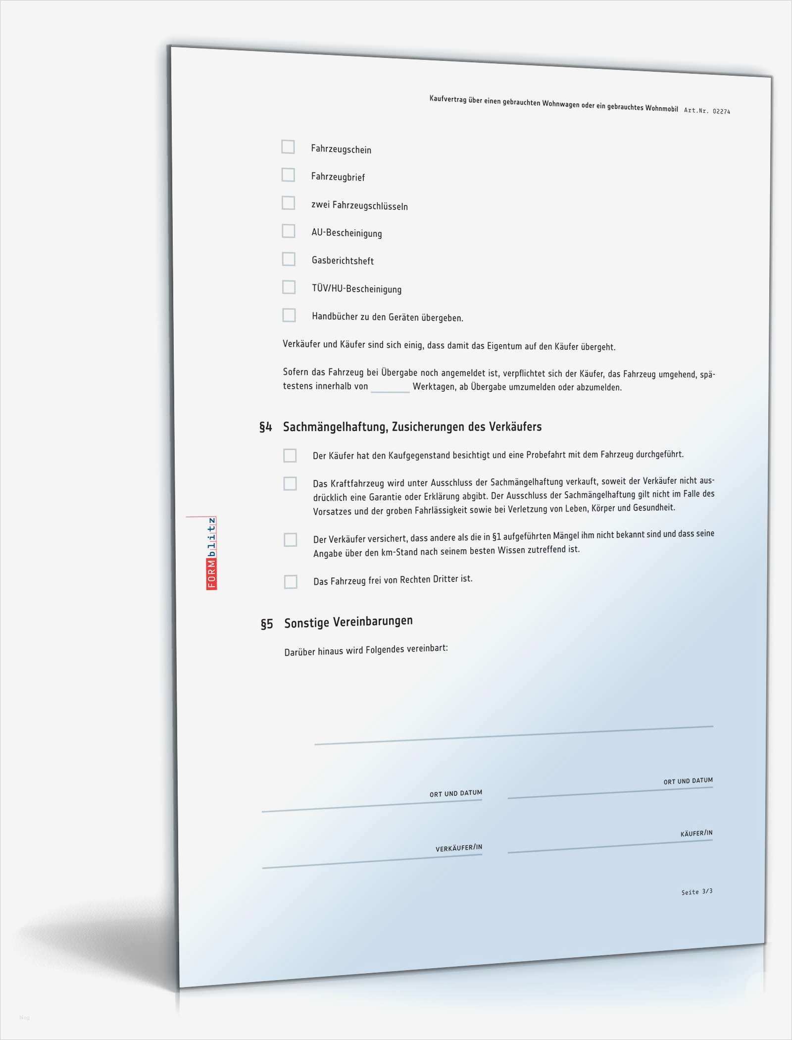 Gmbh Kaufvertrag Vorlage Best Of Kaufvertrag Wohnwagen Rechtssicheres Muster Zum Download