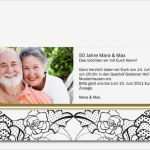 Goldene Hochzeit Fotobuch Vorlagen Neu Einladungskarte Zur Goldhochzeit Motiv Spitze Selbst