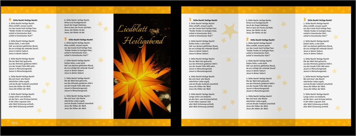 Gottesdienst Weihnachten Vorlagen Neu Liedblätter Zur Advents Und Weihnachtszeit