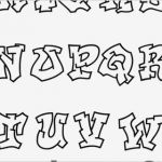 Graffiti Buchstaben Vorlagen Az Elegant Graffiti Fancy Script Alphabet Letters English Calligraphy