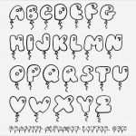 Graffiti Buchstaben Vorlagen Az Genial Graffiti Wall Graffiti Font Bubble Letters