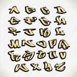 Graffiti Buchstaben Vorlagen Az Wunderbar Buchstaben Vorlagen Graffiti Graffiti Art Collection