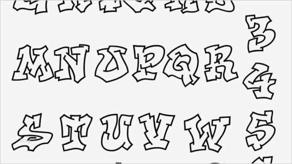 Graffiti Schrift Vorlagen Großartig Buchstaben Graffiti Vorlagen Best Graffiti Collection