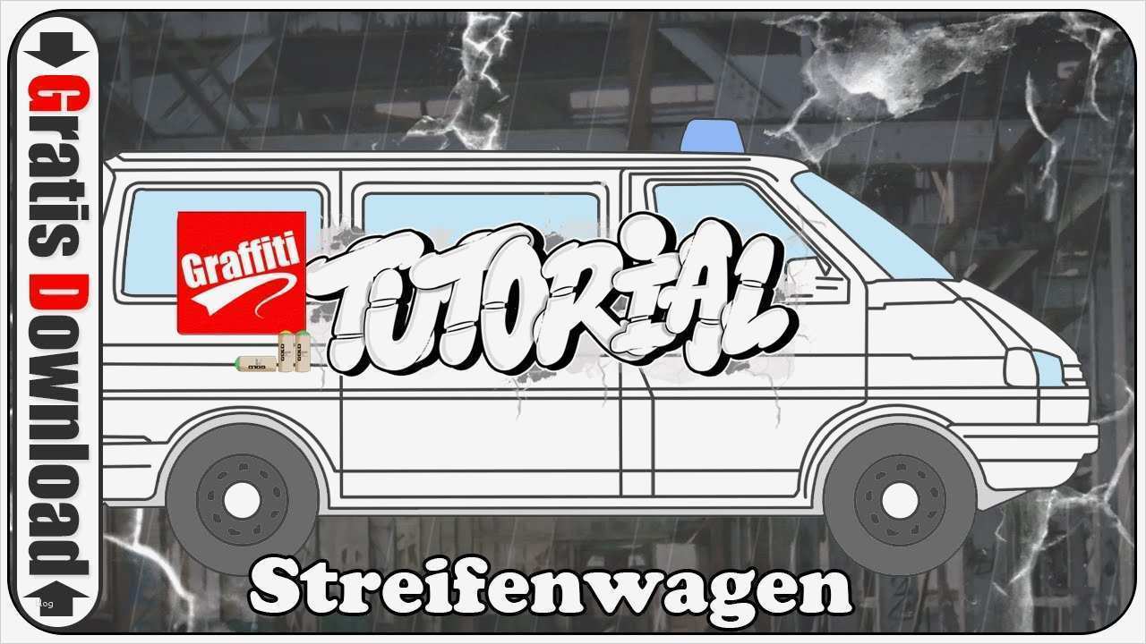 Graffiti Vorlage Beste Graffiti Vorlage 4k Abo Spezial Streifenwagen