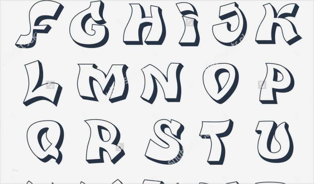 Graffiti Vorlage Großartig Graffiti Alphabet Vorlagen Erstaunlich Graffiti Buchstaben