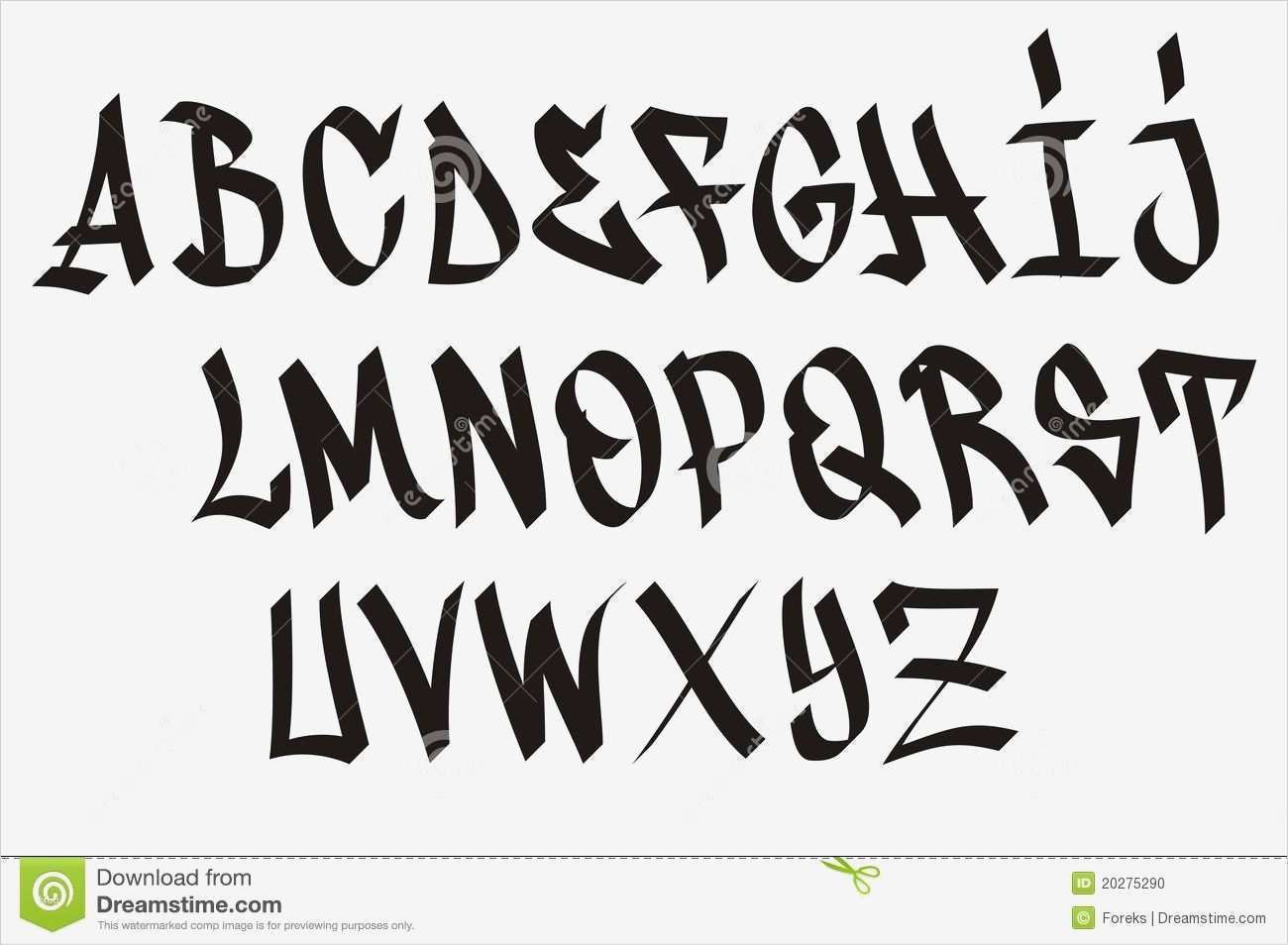 Graffiti Vorlage Schön for 3d Graffiti Fonts Alphabet