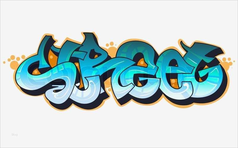 Graffiti Vorlage Süß Graffiti Urban Art Stock Vector