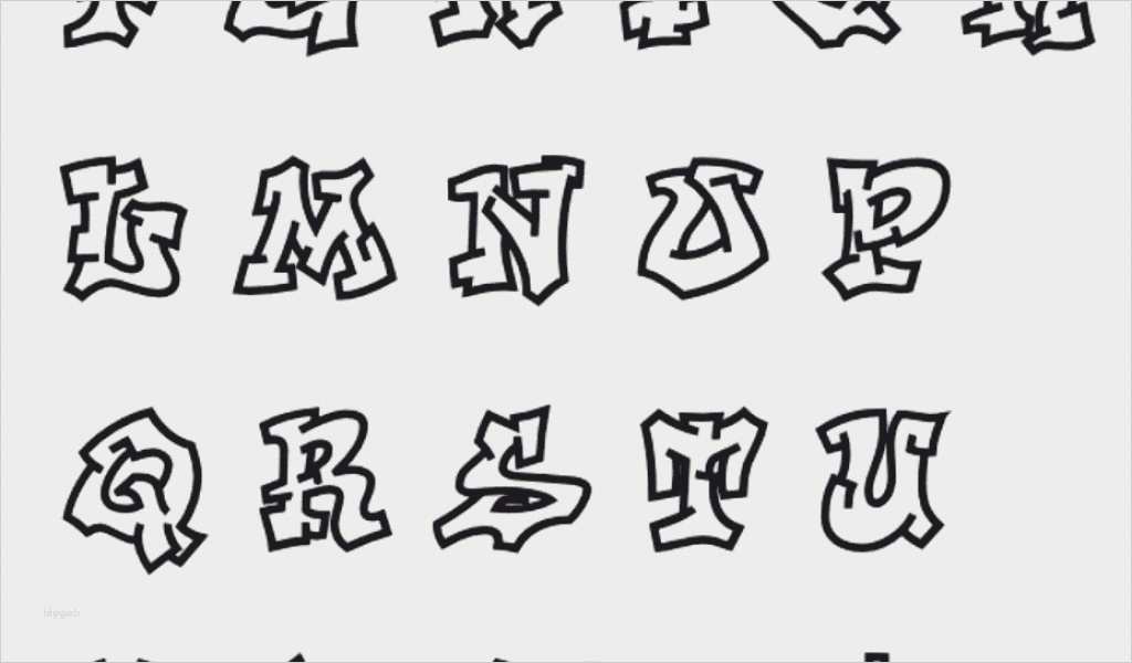 Graffiti Vorlagen Großartig Graffiti Buchstaben Vorlagen Gut Gemütlich Alphabet