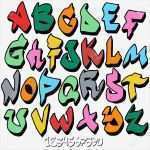 Graffiti Vorlagen Süß Graffiti Abc Vorlagen Graffiti Alphabet Lizenzfreie