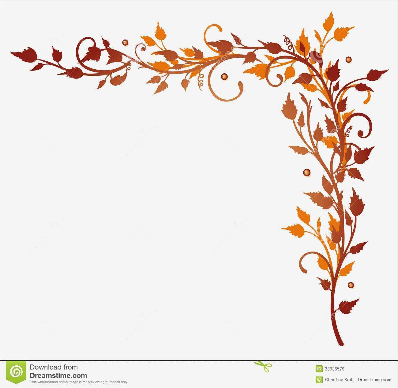 Grafik Vorlagen Cool Blätter Ranke Herbst Vektor Abbildung
