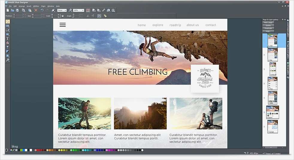 Gratis Homepage Vorlagen Erstaunlich Créer Une Page Web Avec Le Logiciel Approprié – Web Designer