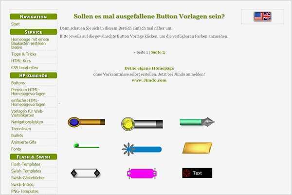 Gratis Homepage Vorlagen Gut Kostenlose buttons Und Homepage Vorlagen