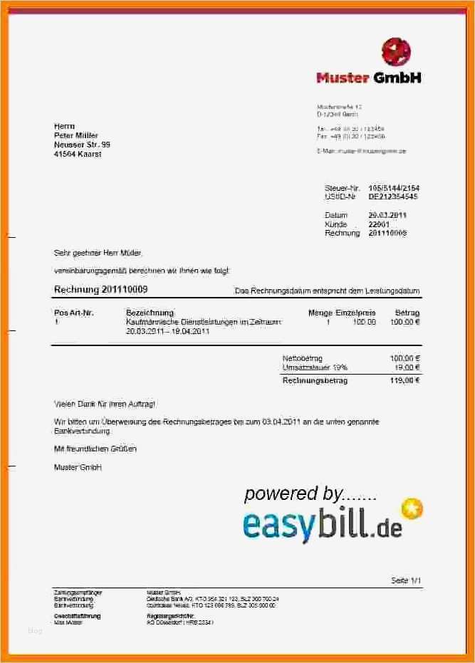 Gutachten Vorlage Word Best Of 12 Rechnungsvorlage Word