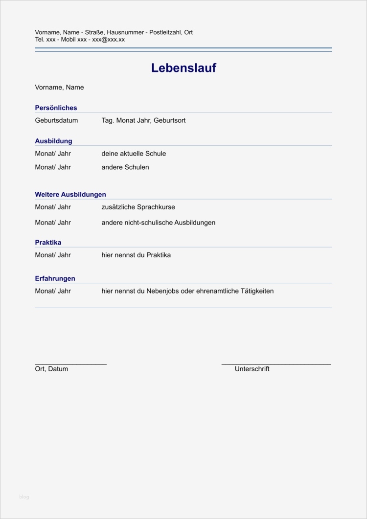 Gute Vorlage Für Einen Zwischenmietvertrag Best Of Wie Schreibe Ich Eine Gute Bewerbung Anleitung Und Tipps