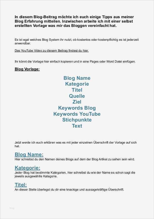 Gute Vorlage Für Einen Zwischenmietvertrag Schönste Blogging Vorlage Meine Vorlage Für Einen Guten Blog Artikel