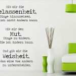 Gutschein Essen Gehen Vorlage Spruch Wunderbar Wandtattoo Gelassenheit Mut Weisheit