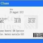 Gutschein Flugticket Vorlage Elegant Design A Birthday Invitation Like A Plane Boarding Card