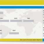 Gutschein Flugticket Vorlage Erstaunlich Berühmt Vorlage Bordkarte Galerie Entry Level Resume