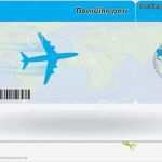 Gutschein Flugticket Vorlage Erstaunlich Gutschein Flugticket Vorlage Wunderbar Variante Des