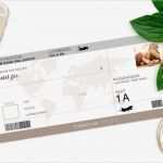 Gutschein Flugticket Vorlage Erstaunlich Kostenloser Download toller Gutschein Im Look Eines