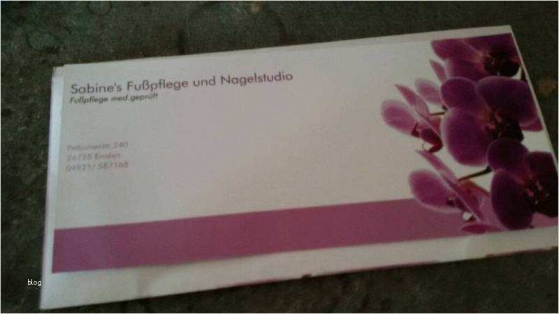 Gutschein Fußpflege Vorlage Kostenlos Angenehm Fußpflege Nagelstudio In Niedersachsen Marienhafe