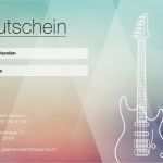 Gutschein Gitarrenunterricht Vorlage Großartig Gutscheine Für Gitarrenunterricht