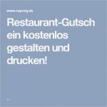 Gutschein Griechisch Essen Vorlage Großartig Restaurant Gutschein Kostenlos Gestalten Und Drucken