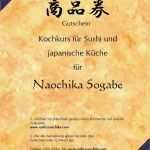 Gutschein Kochkurs Vorlage Luxus Kochkurs Für Sushi Und Japanische Küche Mit Naochika Aus Japan