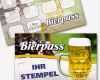 Gutschein Reiten Vorlage Beste Bier Pass Bonuskarte Bier Treuekarte Mit Stempelfeld