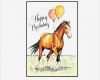 Gutschein Reiten Vorlage Elegant Handmade Birthday Horse Card Bay Horse Birthday Horse with
