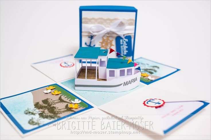 Gutschein Schifffahrt Vorlage Fabelhaft Explosionsbox Als Geschenkgutschein Für Eine Schiffsreise