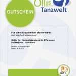 Gutschein Tanzschule Vorlage Best Of Fein Erstellen Gutschein Bilder fortsetzung Arbeitsblatt