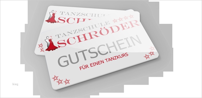 Gutschein Tanzschule Vorlage Schönste Gutschein