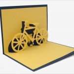 Gutschein Vorlage Fahrrad Wunderbar Plantillas Pdf Y Svg Fácil Diy Para Moto 3d Pop Up Tarjeta