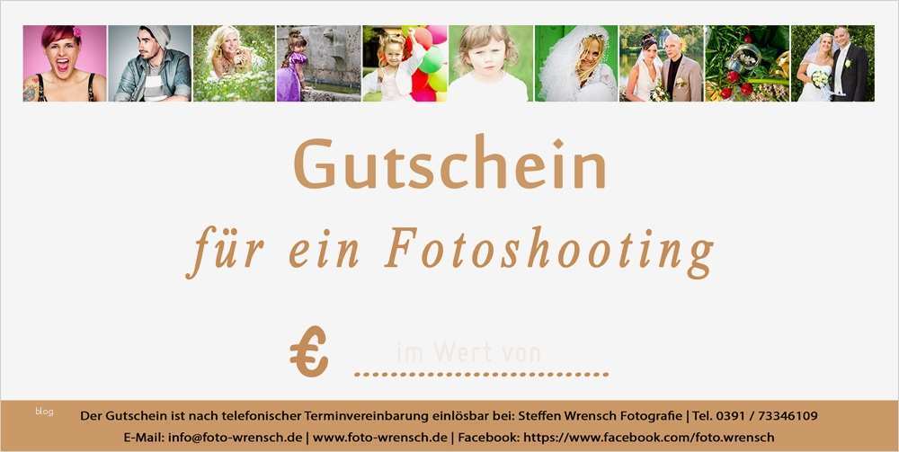 Gutschein Vorlage Fotoshooting Erstaunlich Gutschein Kaufen