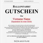 Gutschein Vorlage Muster Best Of Zwei Personen Ballonfahrt Gutschein Chiemseeballooning