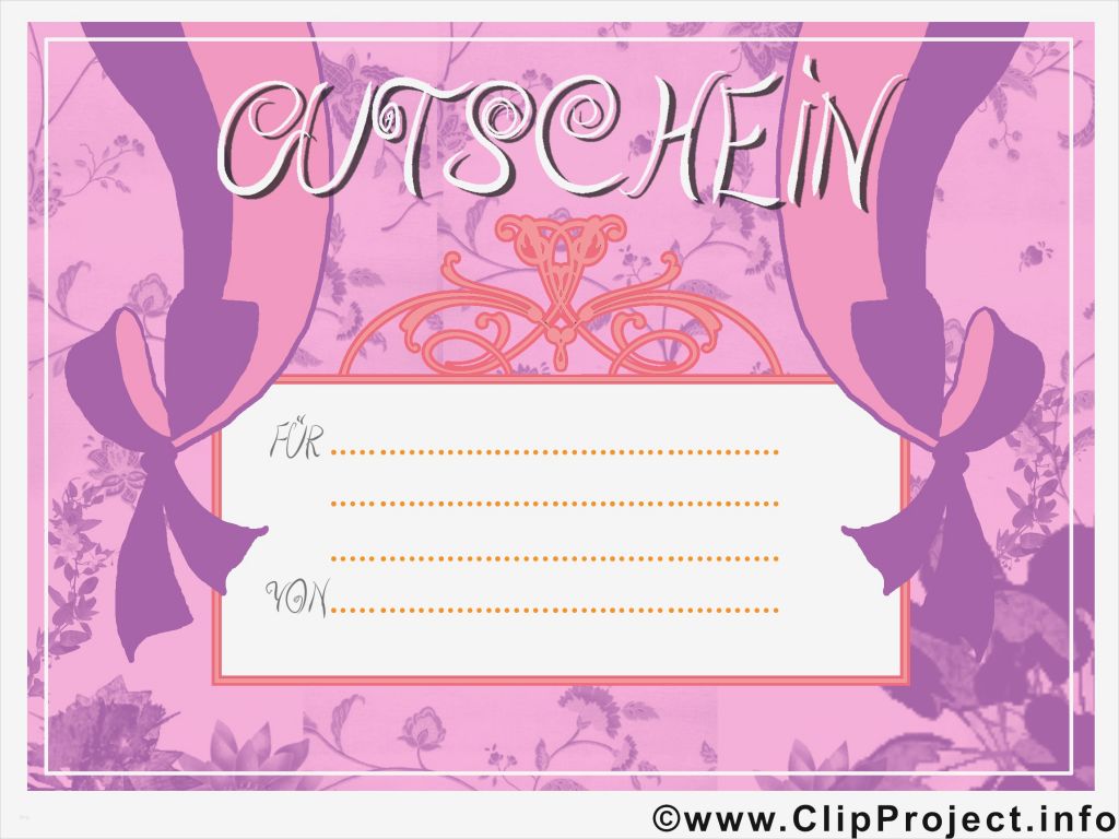 Gutschein Vorlage Muster Großartig Gutschein Vorlage Geburtstag Ausdrucken Kostenlos